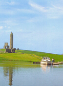 Insel mit historischem Roundtower