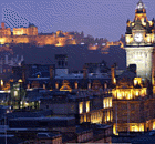 Edinburgh bei Nacht