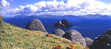 Dingle Halbinsel, Blick auf die Skellig Rocks
